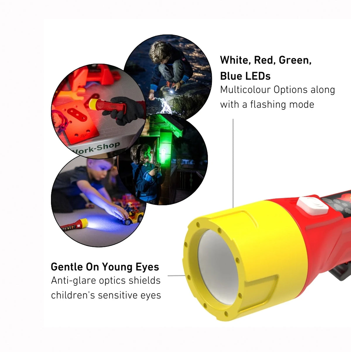 Ledlenser Kids LED Torch (Red Fire)