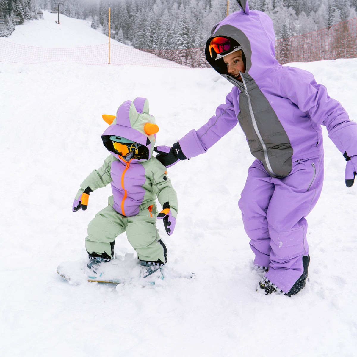 Weedo Kids Snowsuit (Bunnydo Lilac)