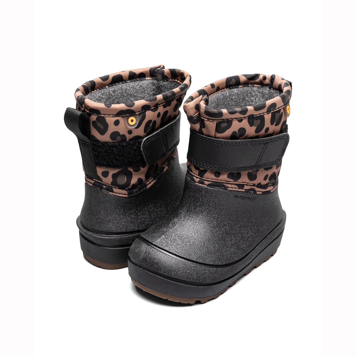 Bogs Baby Snowshell Snow Boots (Leopard)