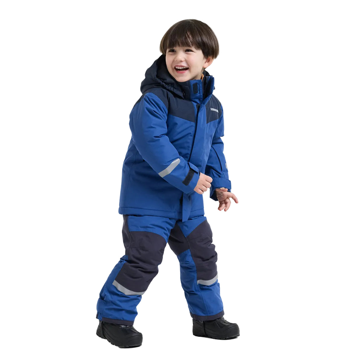 Didriksons Skare Kids Waterproof Insulated Ski Set (Ultramarine)