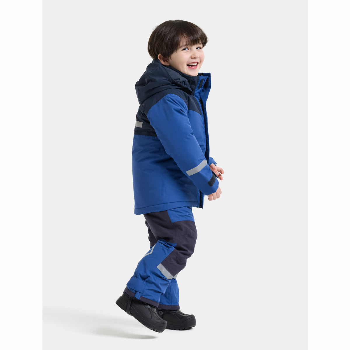 Didriksons Skare Kids Waterproof Insulated Ski Set (Ultramarine)