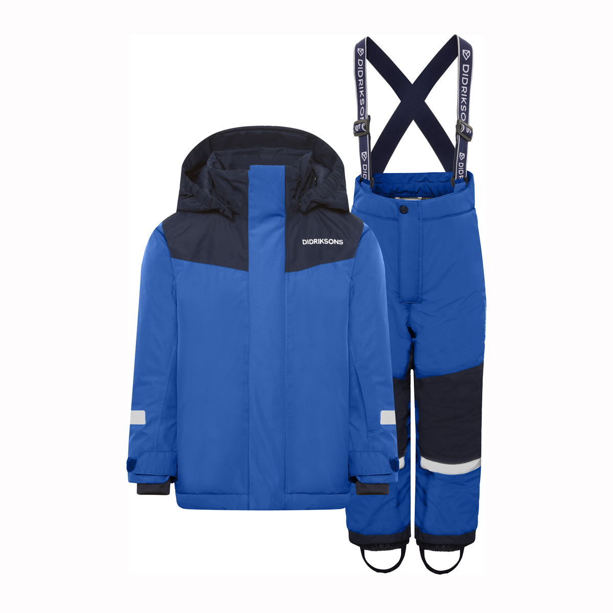 Didriksons Skare Kids Waterproof Insulated Ski Set (Ultramarine)