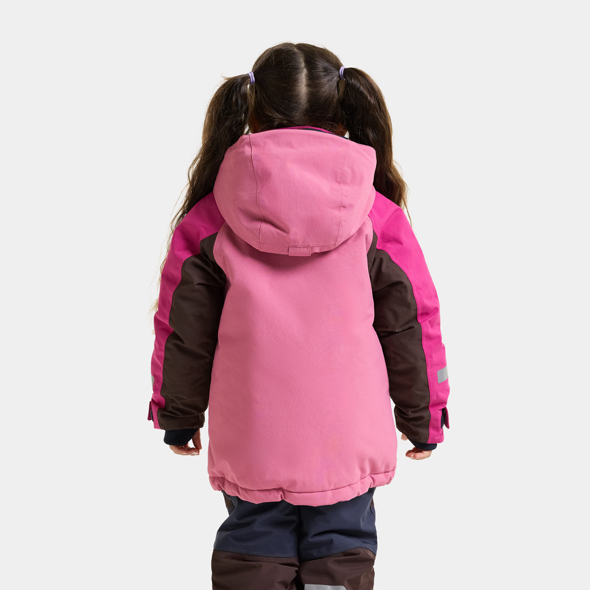 Didriksons Neptun Kids Ski Jacket (Heather Pink)