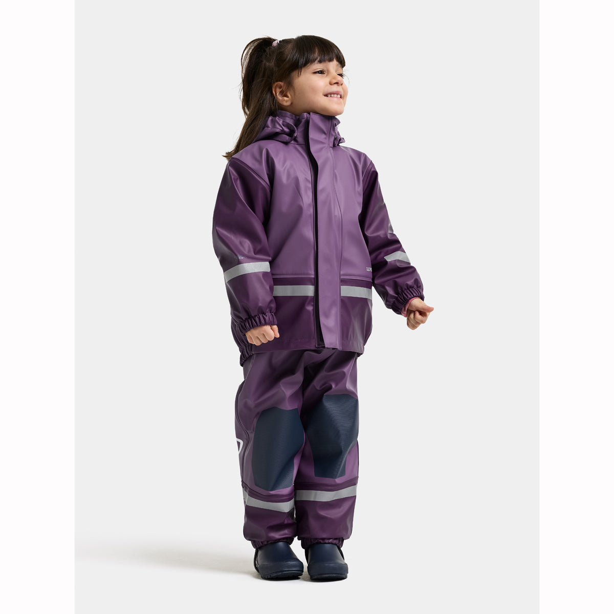 Didriksons Boardman Kids Waterproof Insulated Set (Eggplant)