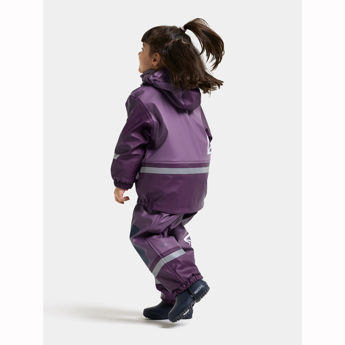 Didriksons Boardman Kids Waterproof Insulated Set (Eggplant)