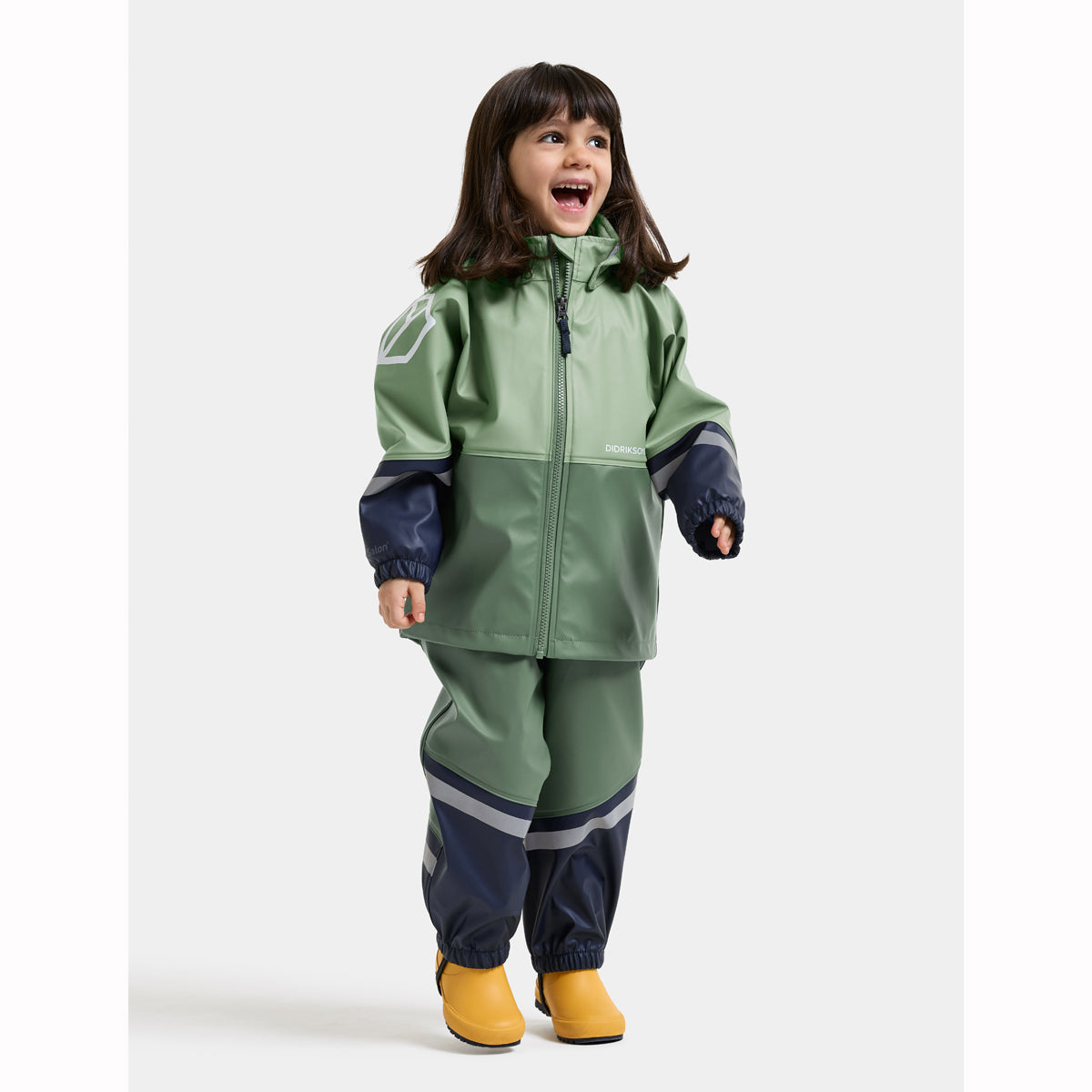 Didriksons Waterman Kids Set (Sage Green)