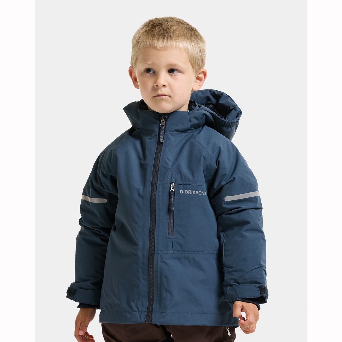 Didriksons Falken Kids Jacket (Mountain Blue)