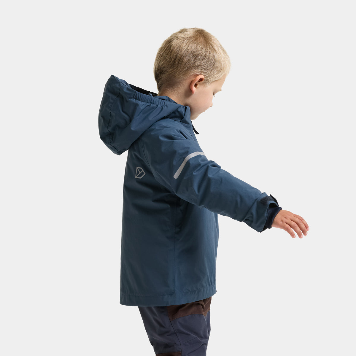 Didriksons Falken Kids Jacket (Mountain Blue)