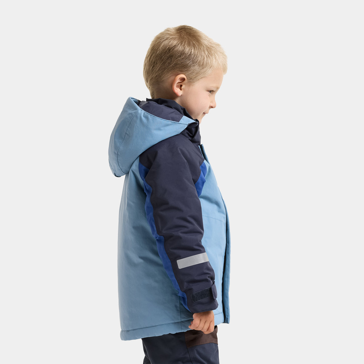 Didriksons Neptun Kids Ski Jacket (Winter Blue)