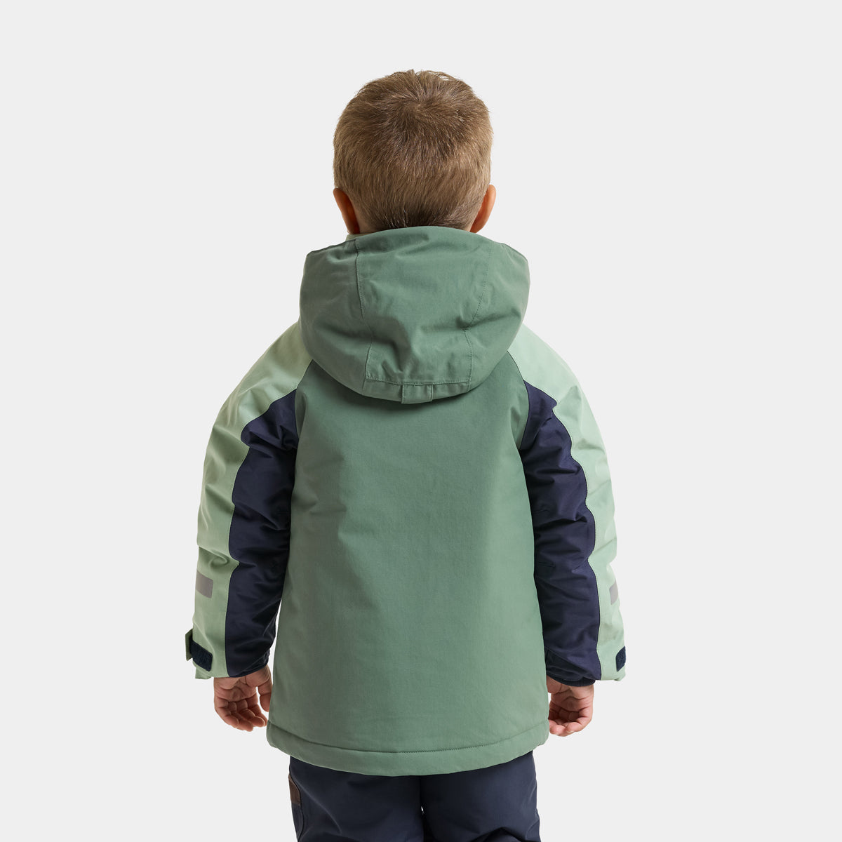 Didriksons Neptun Kids Ski Jacket (Dark Moss)