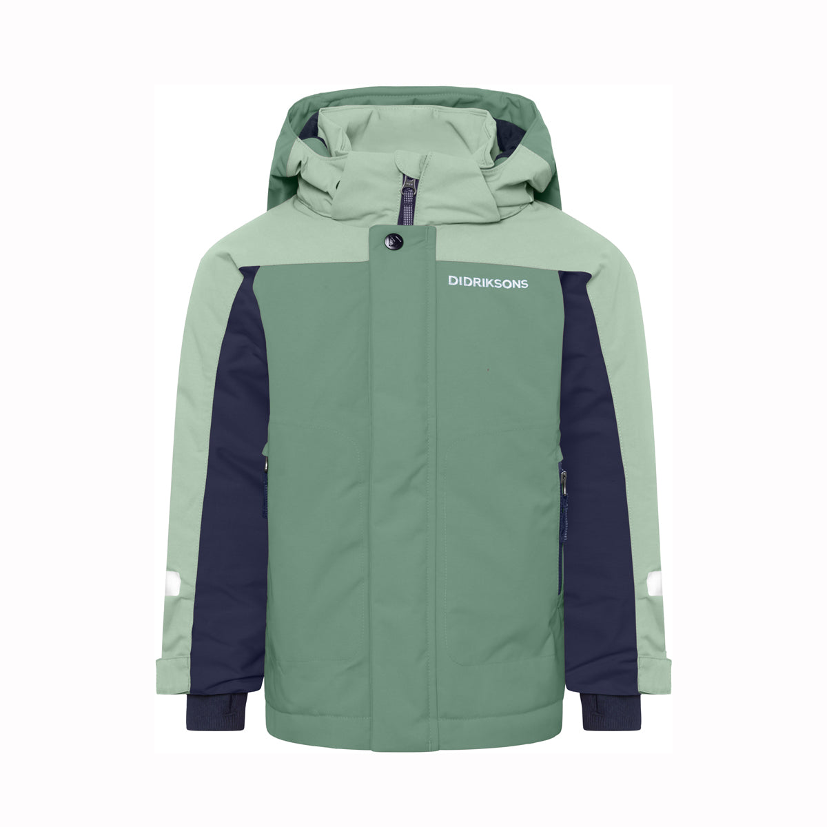 Didriksons Neptun Kids Ski Jacket (Dark Moss)