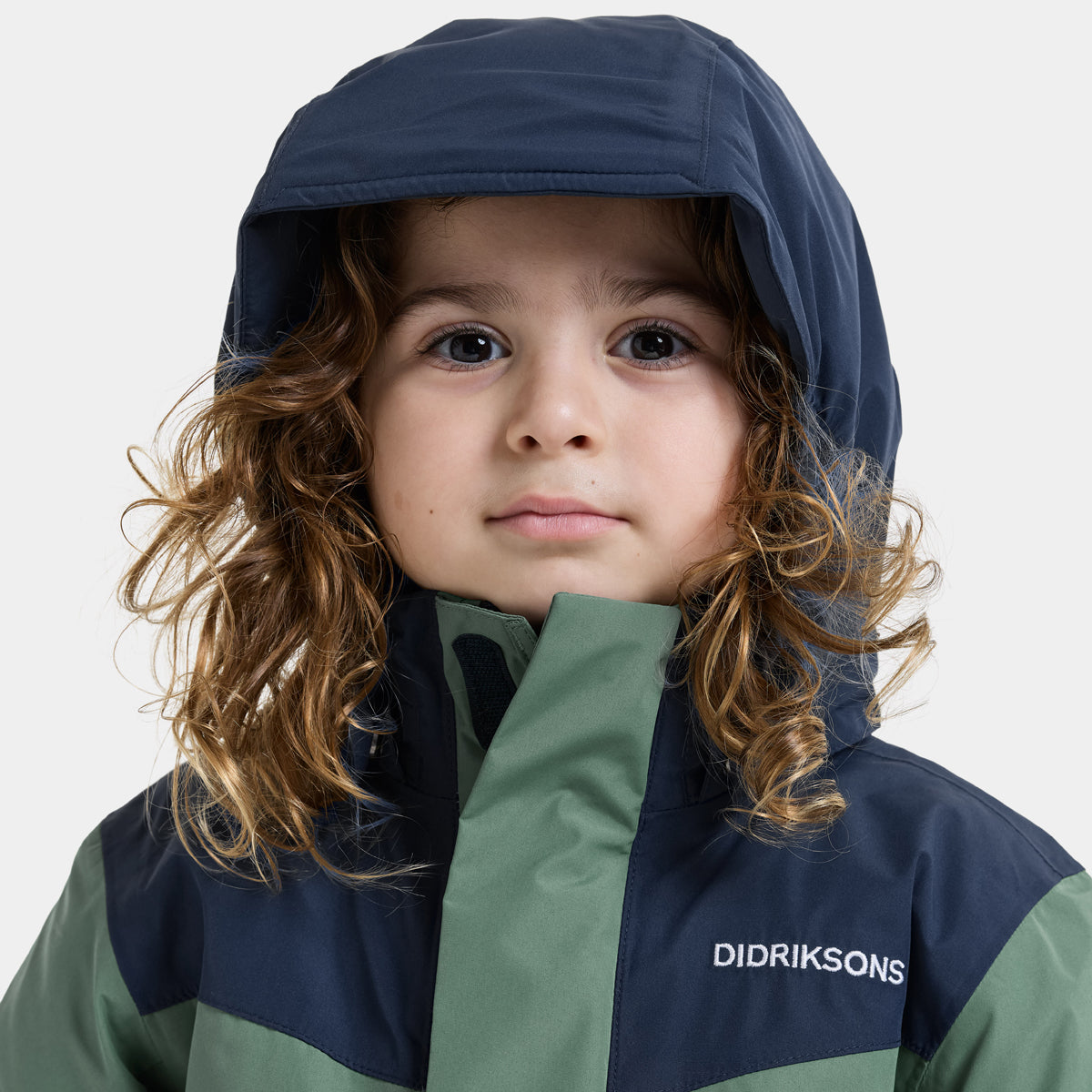 Didriksons Skare Kids Waterproof Insulated Ski Set (Dark Moss)