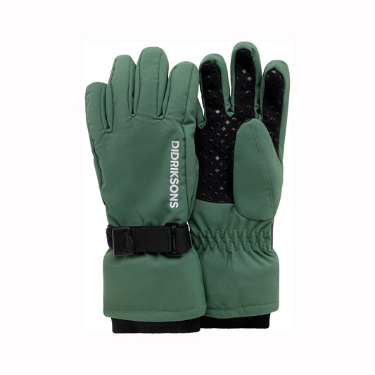 Didriksons Biggles Kids Gloves (Dark Moss)