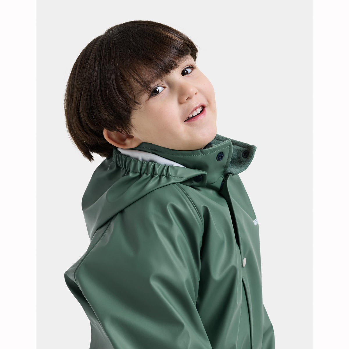 Didriksons Kids Waterproof Slaskeman Sets (Dark Moss)