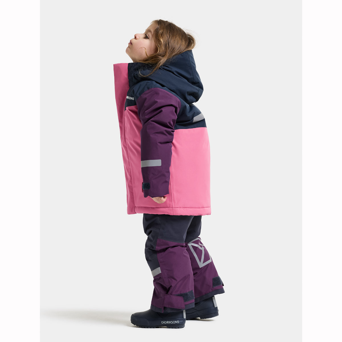 Didriksons Skare Multi Kids Waterproof Insulated Ski Set (Northen Purple)