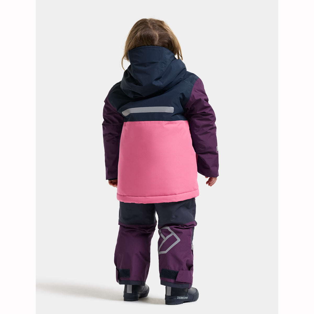 Didriksons Skare Multi Kids Waterproof Insulated Ski Set (Northen Purple)