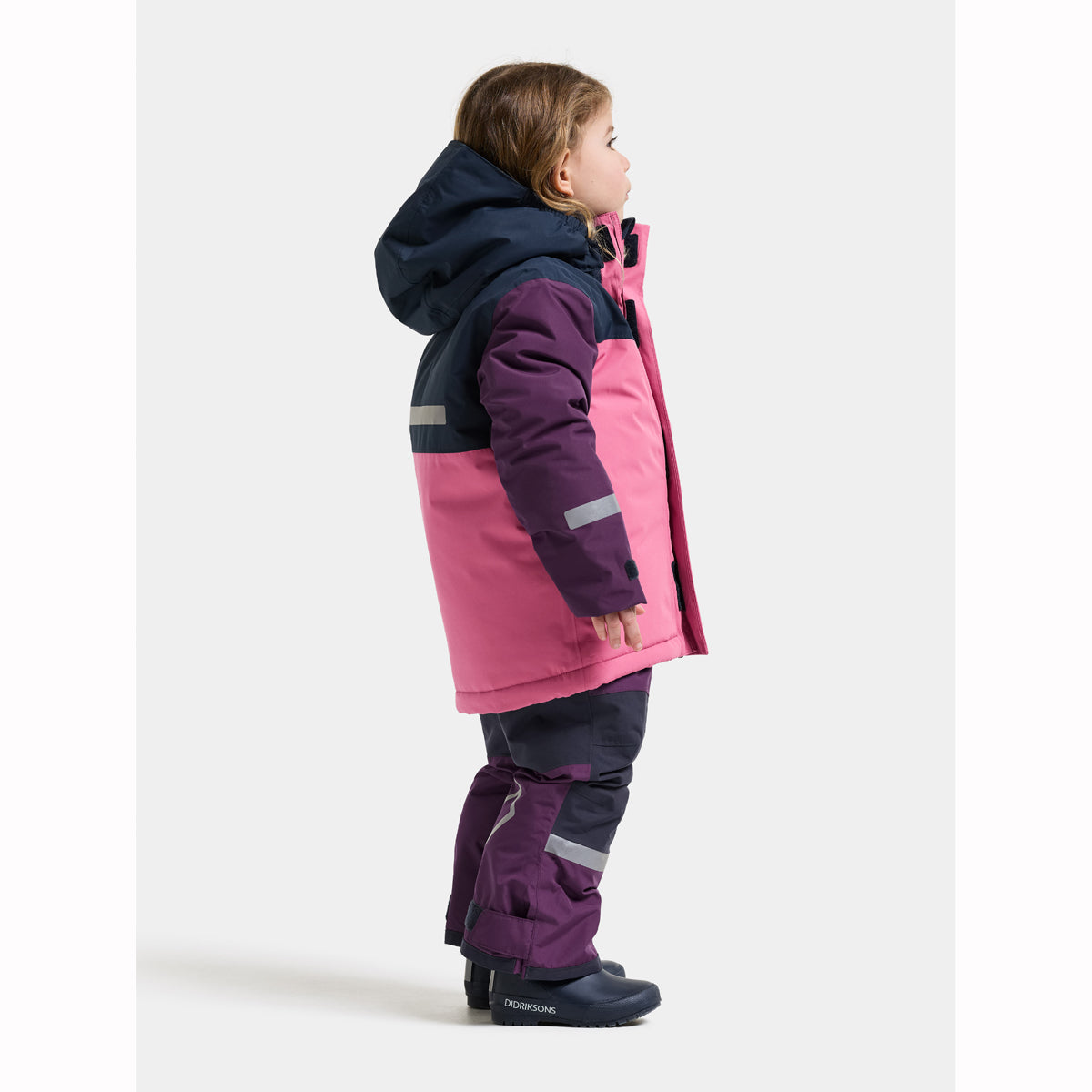 Didriksons Skare Multi Kids Waterproof Insulated Ski Set (Northen Purple)