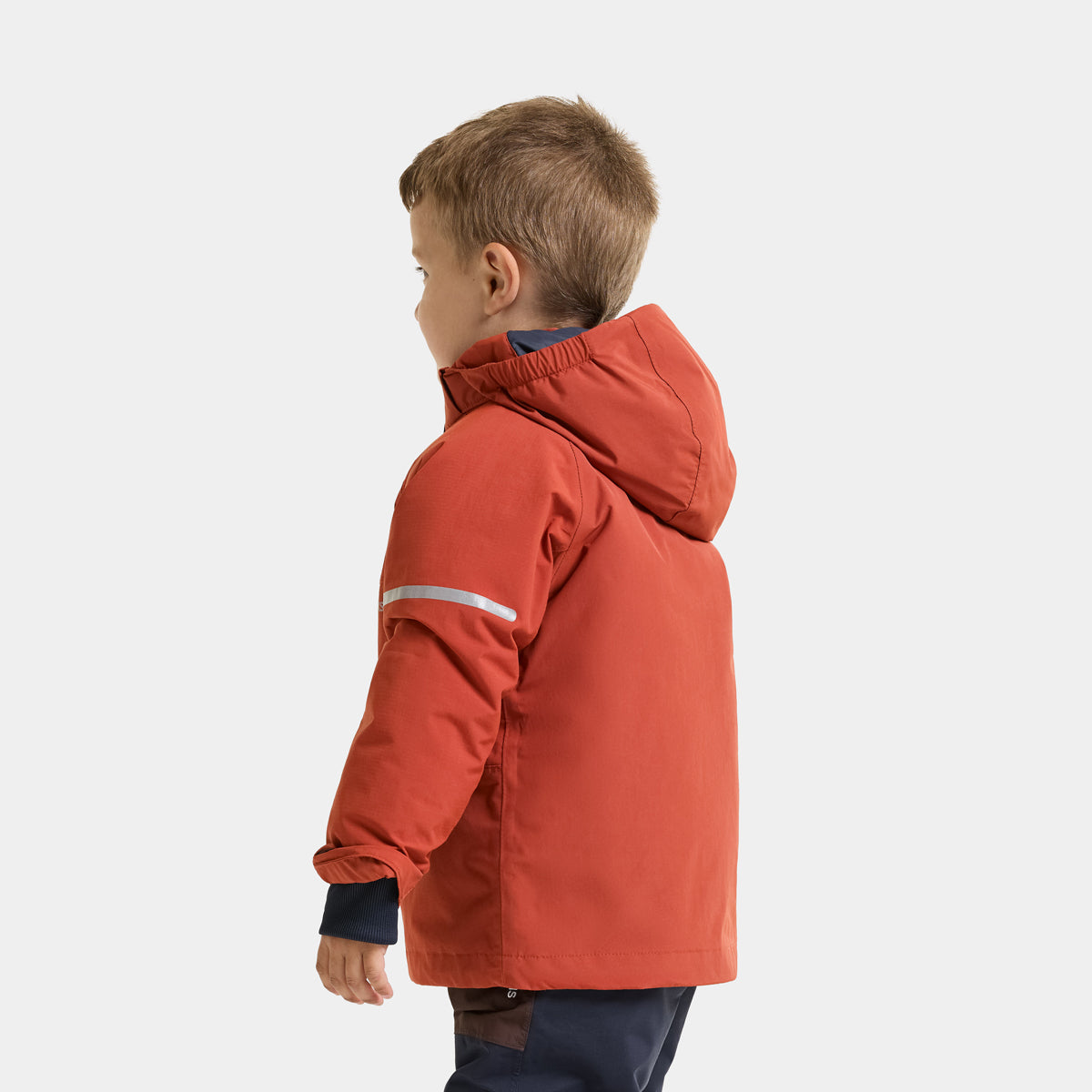 Didriksons Falken Kids Jacket (Rust)