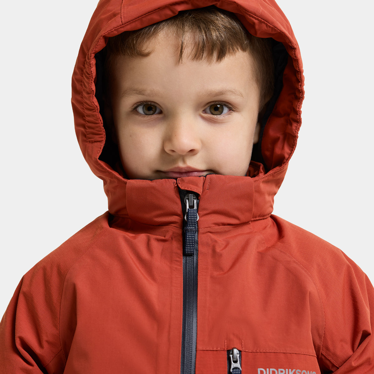 Didriksons Falken Kids Jacket (Rust)