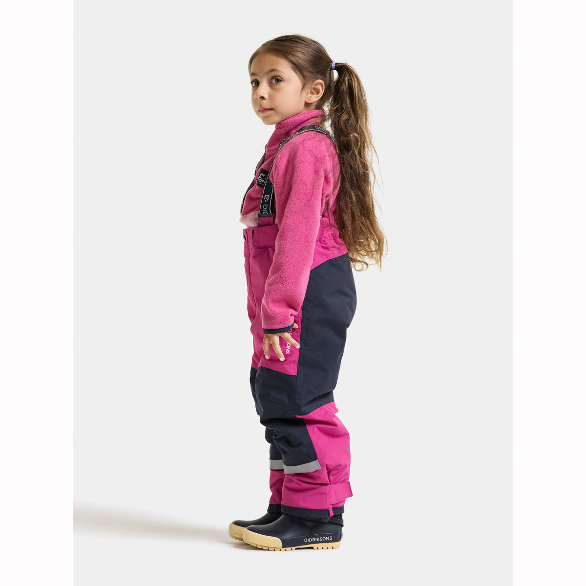 Didriksons Idre Kids Ski Pants (Cactus Pink)