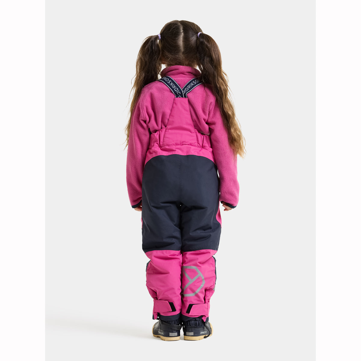 Didriksons Idre Kids Ski Pants (Cactus Pink)