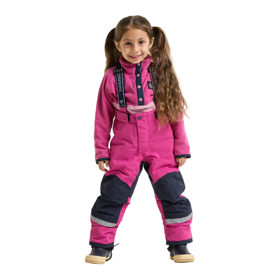 Didriksons Idre Kids Ski Pants (Cactus Pink)