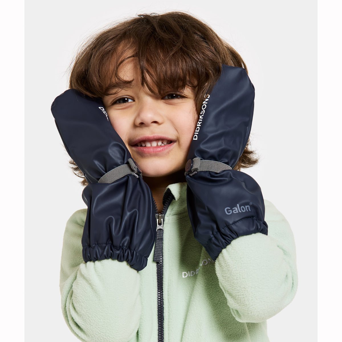 Didriksons Kids Pileglove Mittens (Navy)