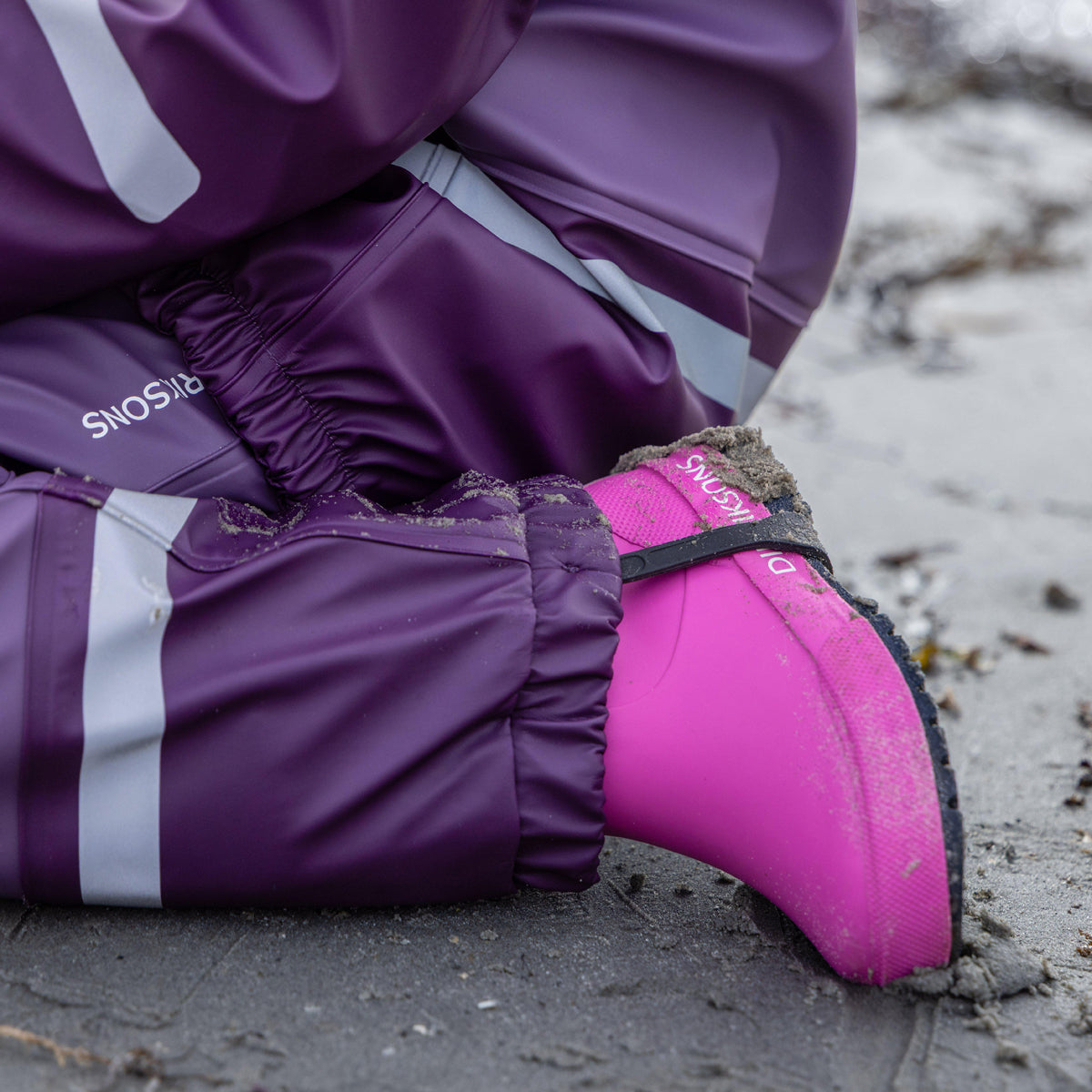 Didriksons Boardman Kids Waterproof Insulated Set (Eggplant)