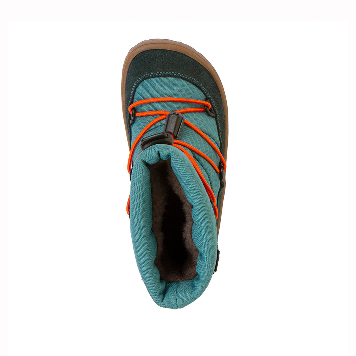 Froddo Kids Barefoot Tex Track Wool Snow Boots (Petroleum)