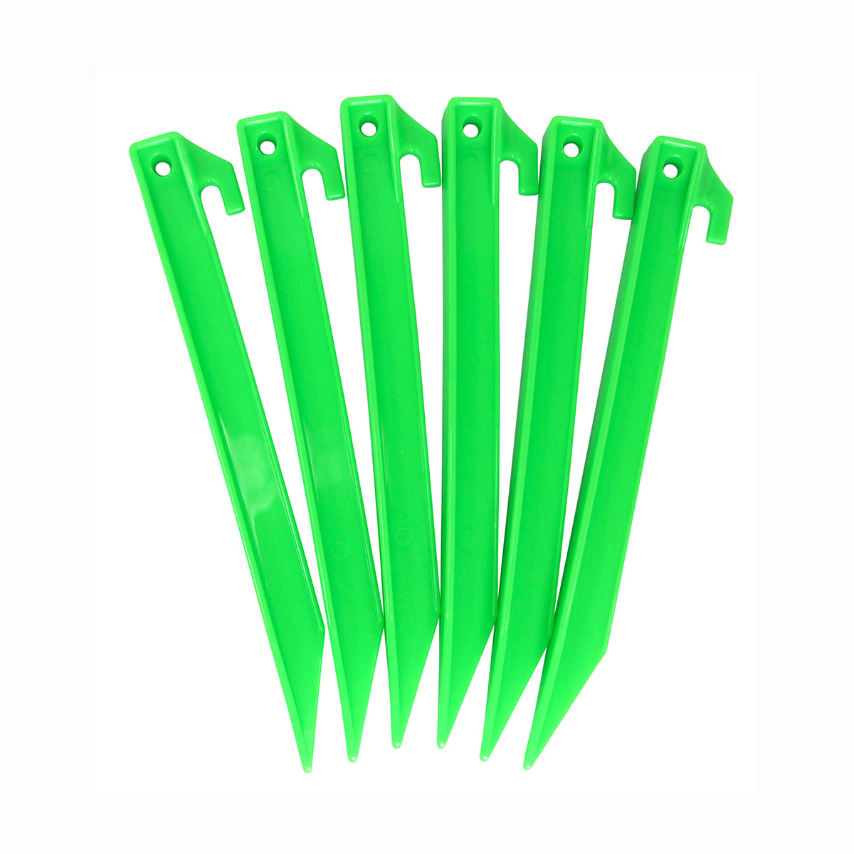 Glow in the Dark Tent pegs x 6