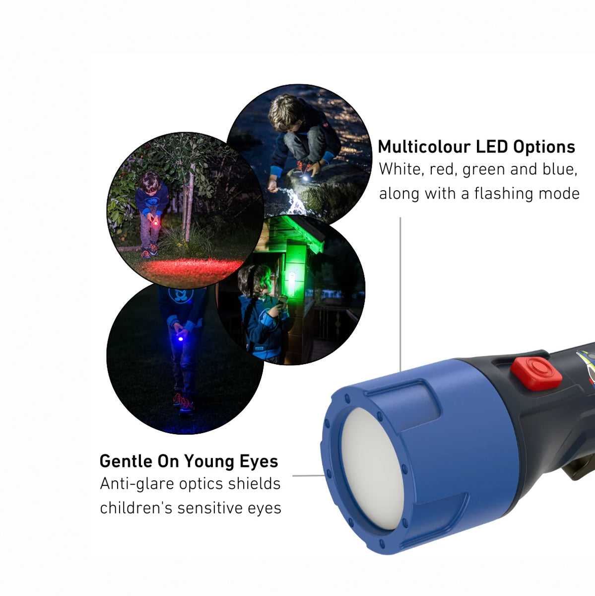 Ledlenser Kids LED Torch (Blue Police)