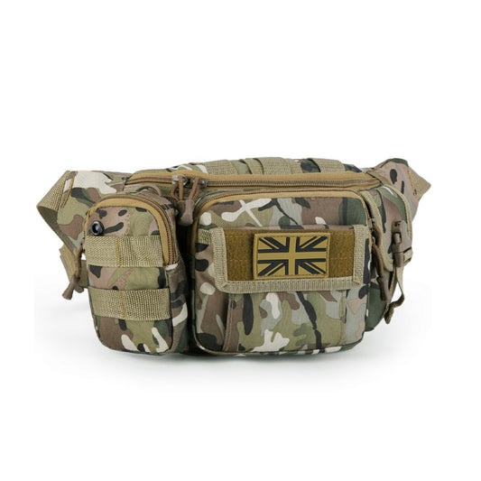 Kids Delat camo waist bag with multiple pockets