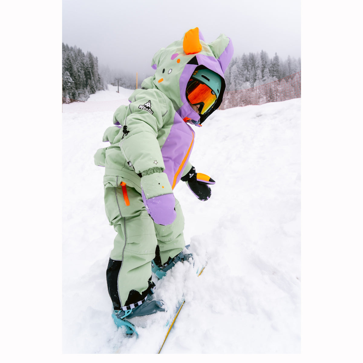 Weedo Kids Snowsuit (Lilido Mint)