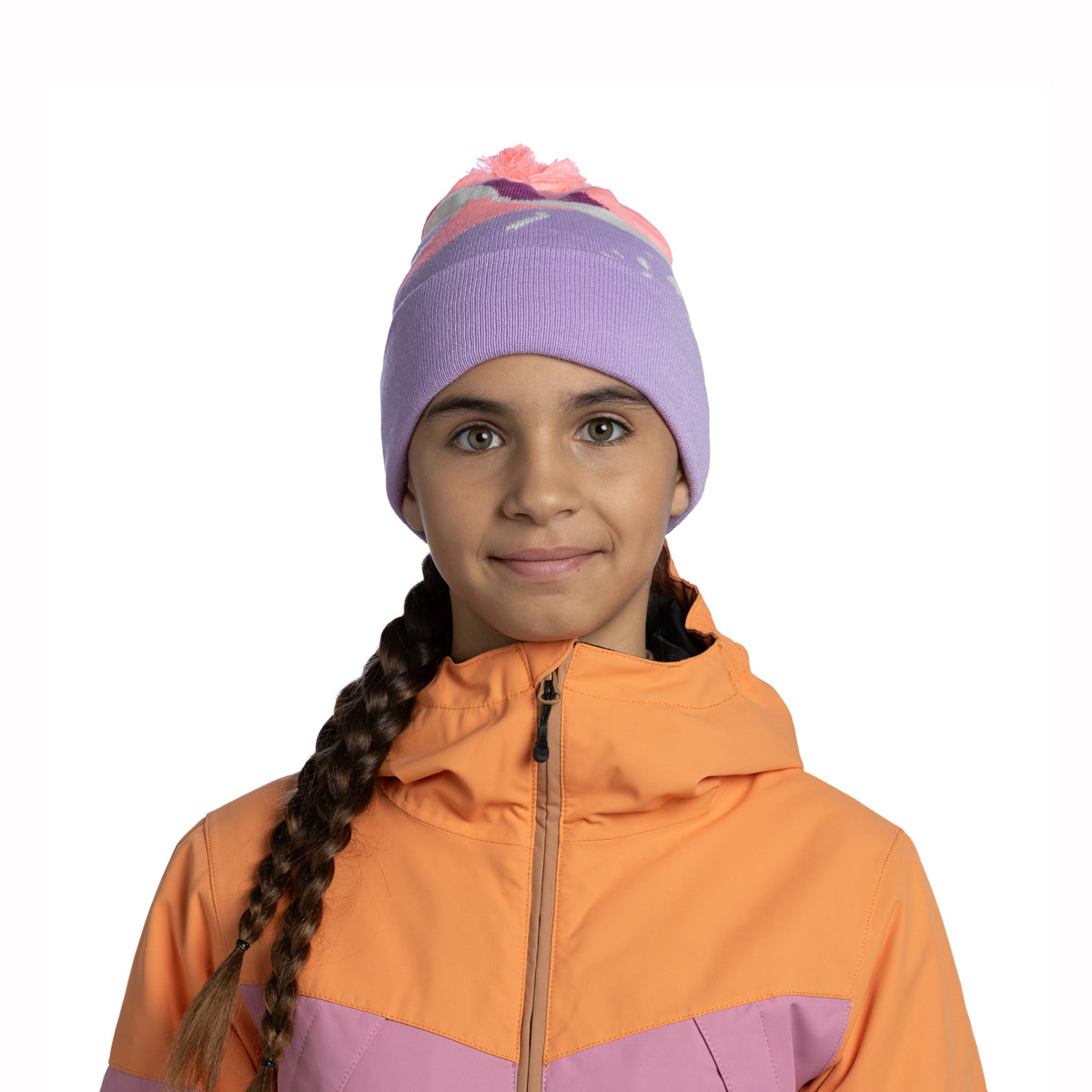 Buff Junior Stam Knitted Beanie (Grape Ice)