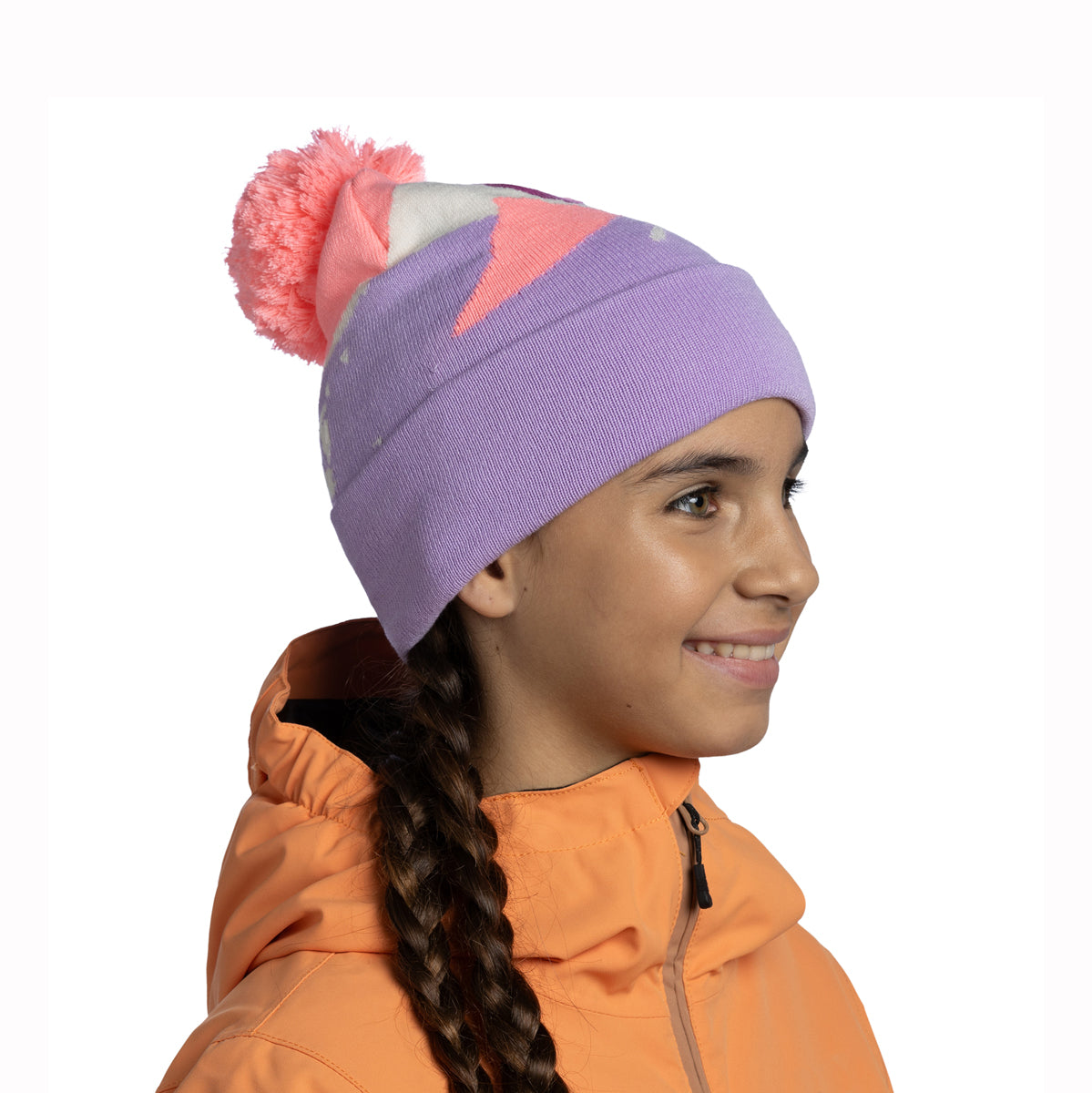 Buff Junior Stam Knitted Beanie (Grape Ice)
