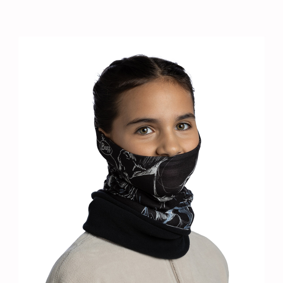 Buff Junior Polar Neck Warmer (Bargy Black)