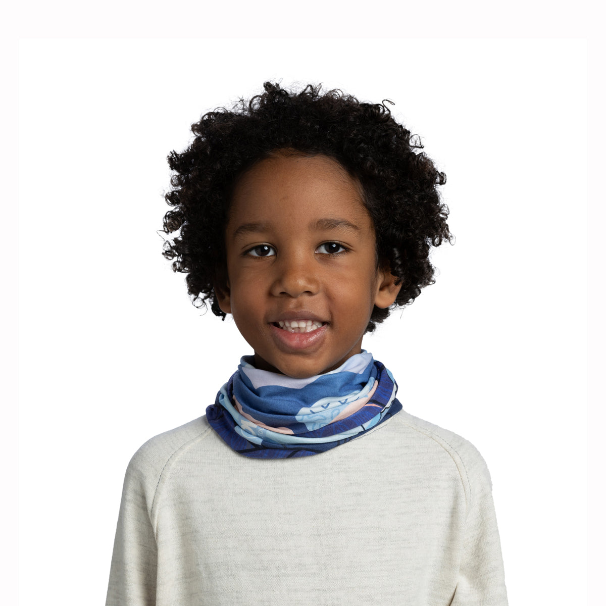 Buff Original Junior Neck Warmer (POW Riam Blue)