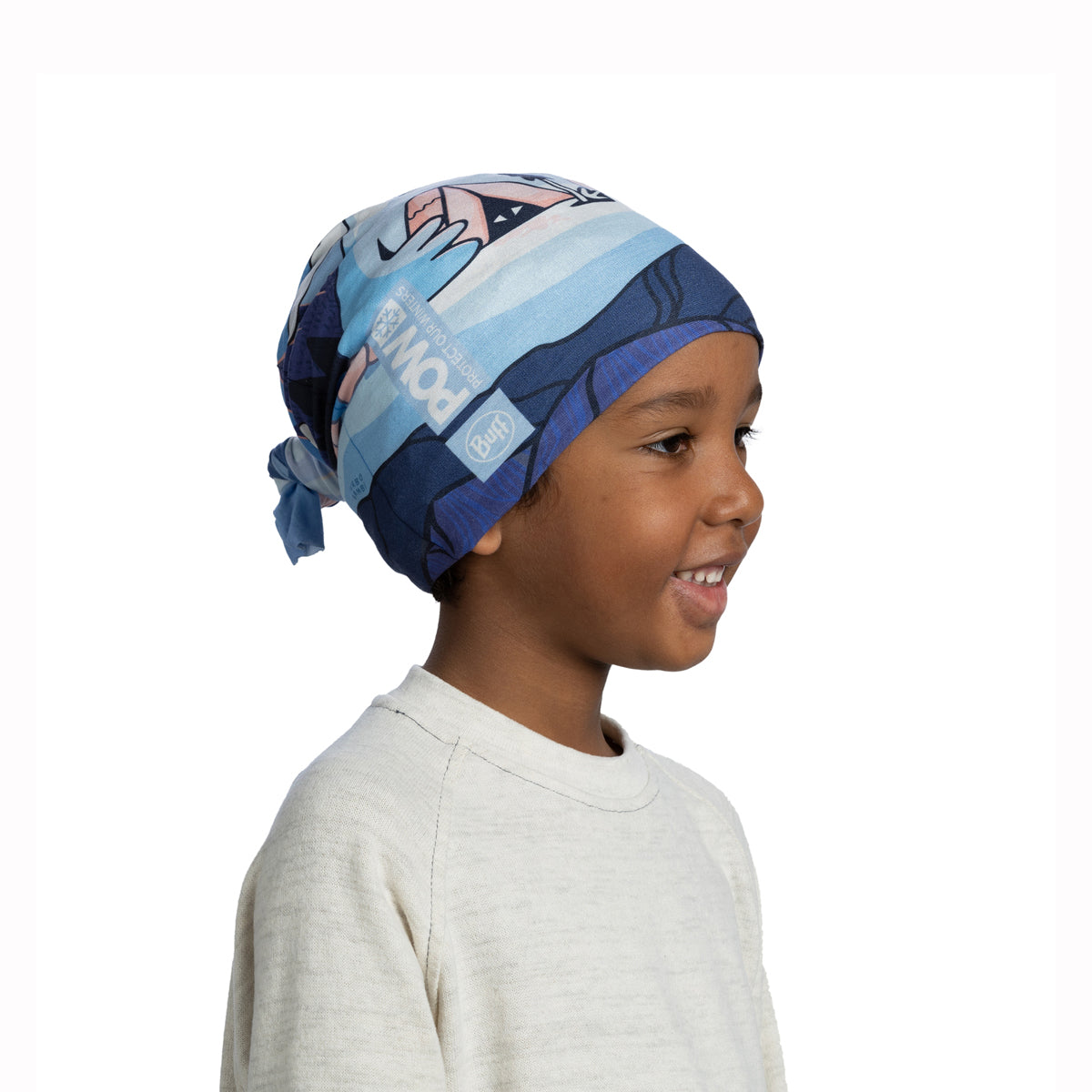 Buff Original Junior Neck Warmer (POW Riam Blue)