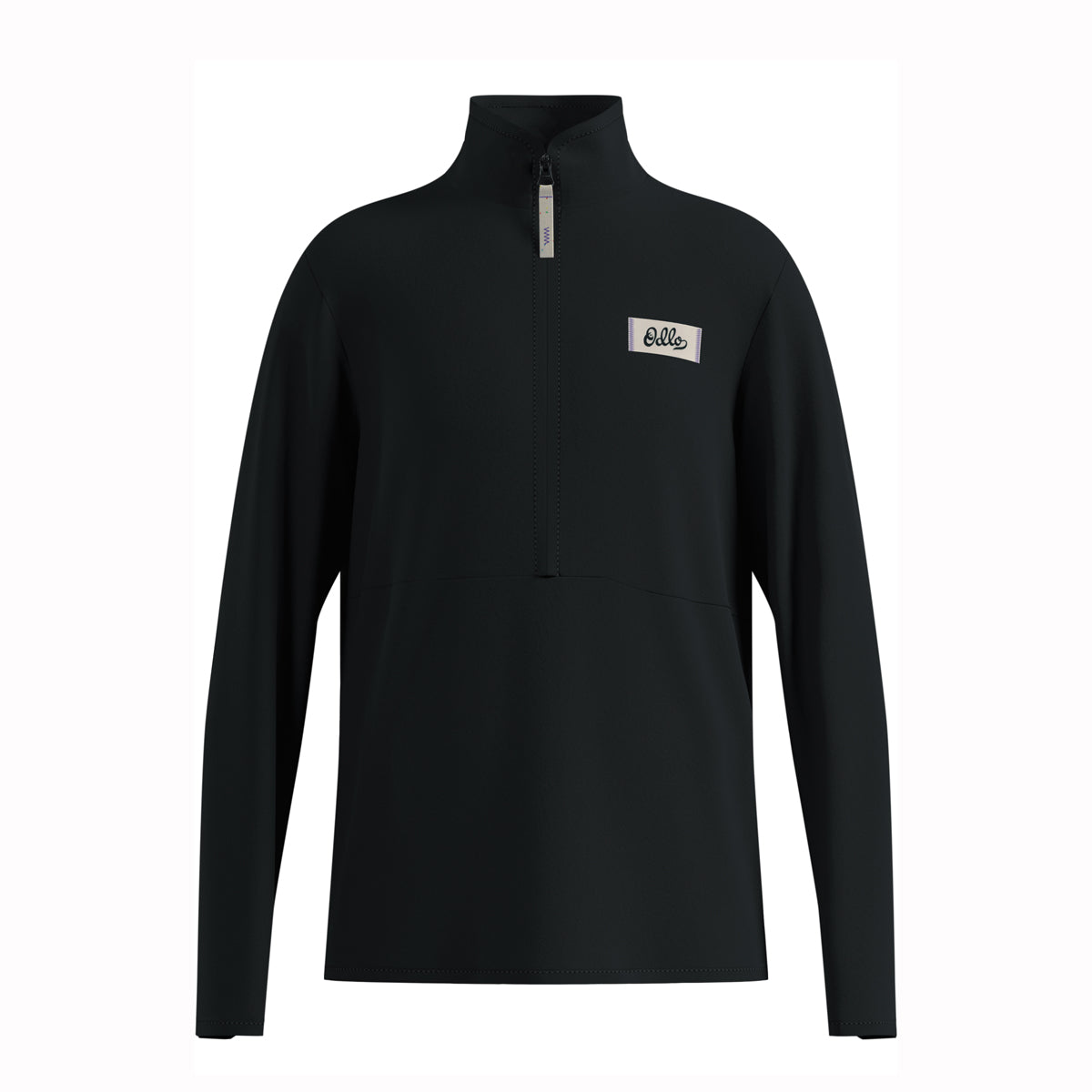Odlo Kids Classic Fleece Midlayer 1/2 Zip (Black)