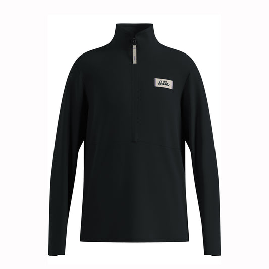 Odlo Kids Classic Fleece Midlayer 1/2 Zip (Black)
