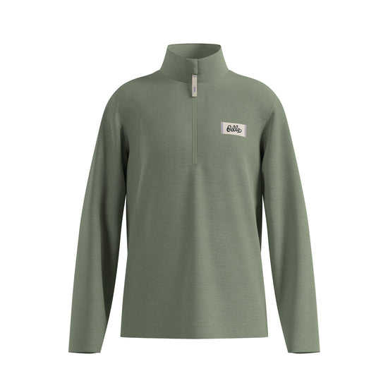 Odlo Kids Grid Fleece Midlayer 1/2 Zip (Shadow)