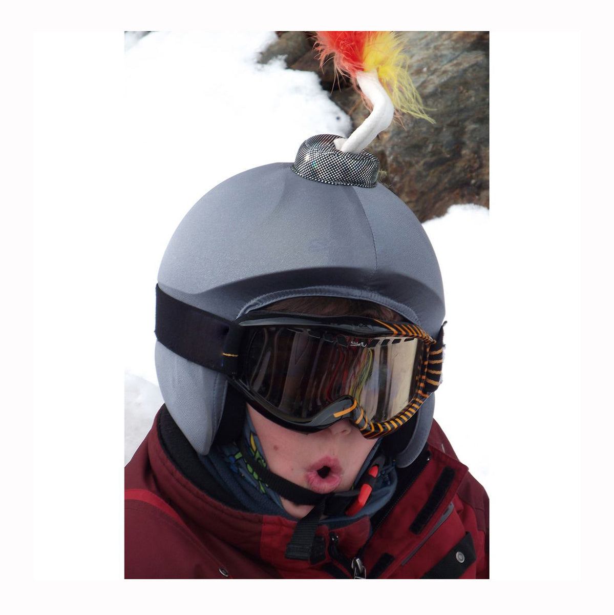 Coolcasc Kids Helmet Cover (Bomb)