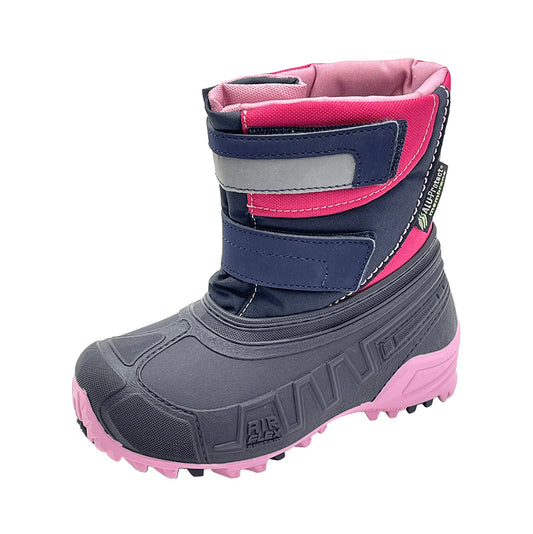 Boatilus Kids Hybrid Snow Boots in pink