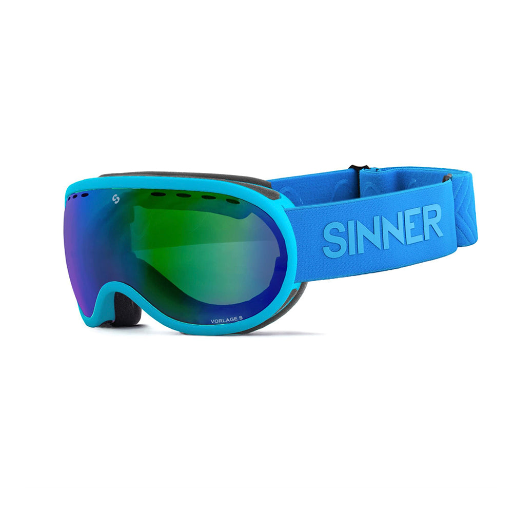 Sinner Vorlage S Youth Ski Goggles in blue