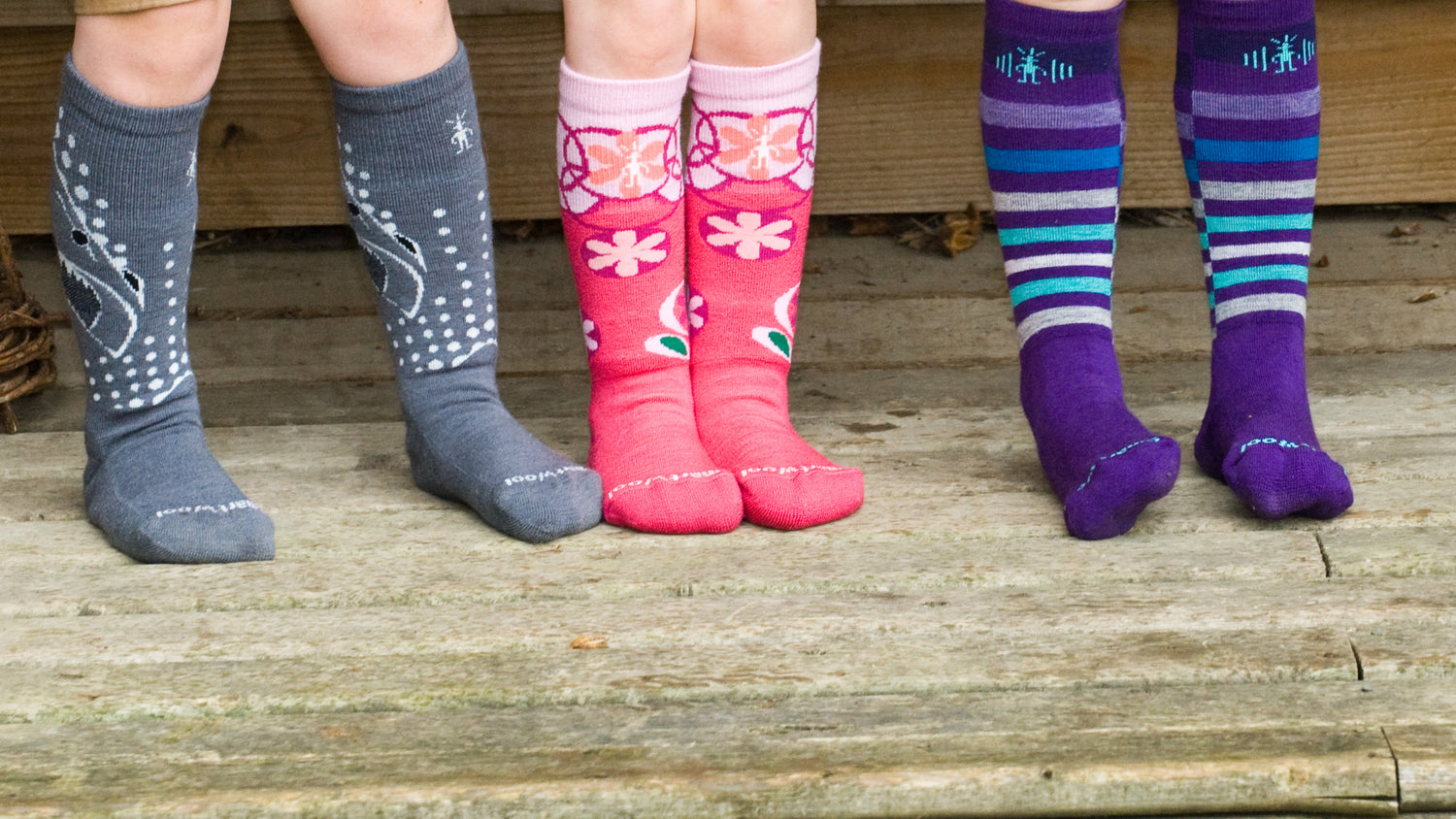 motor vijandigheid Schaken Kids' Thermal Socks | Wool Ski & Walking Socks | Little Adventure Shop