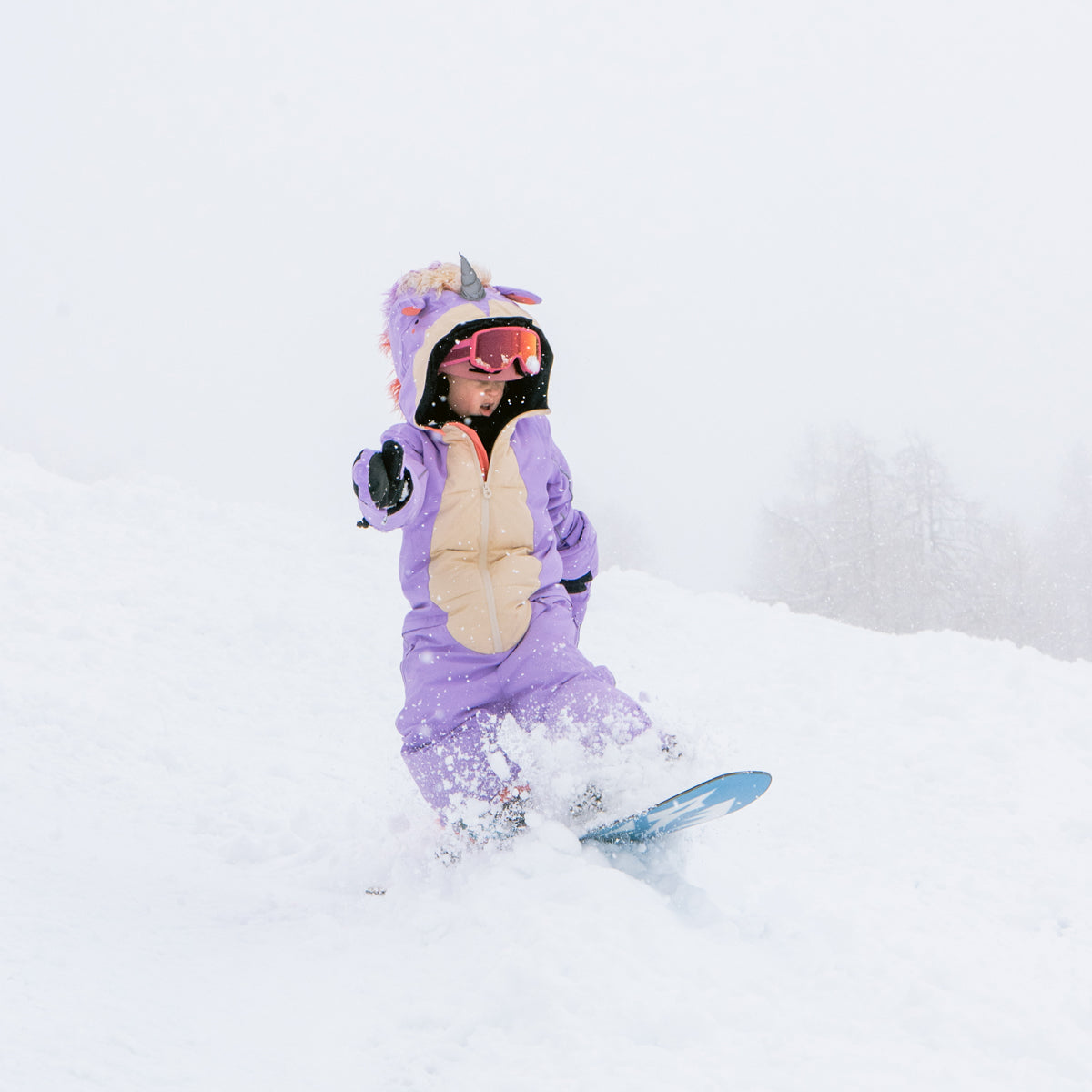 Weedo Kids Snowsuit (Unido Lilac)