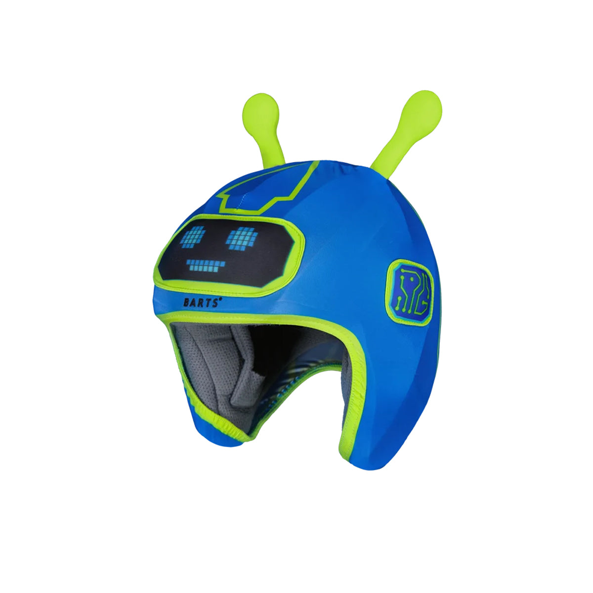 Barts Kids Helmet Cover (Blue Alien)