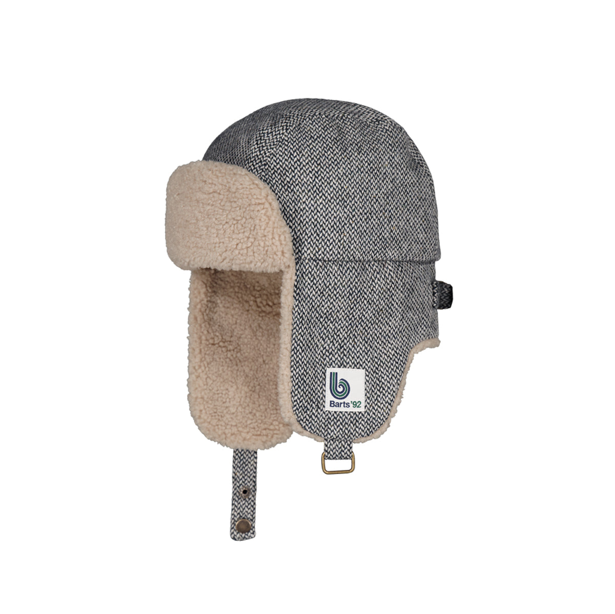 Barts Kids Sugspi Bomber Hat (Heather Grey)