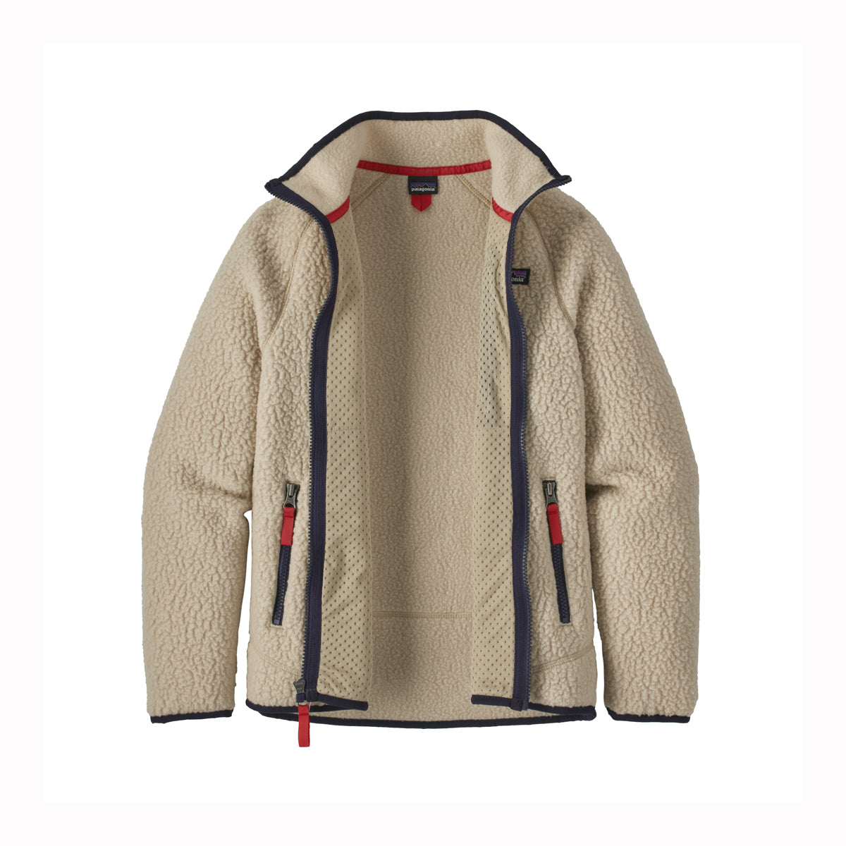 Patagonia Kids' Retro Pile Fleece Jacket (El Cap Khaki)