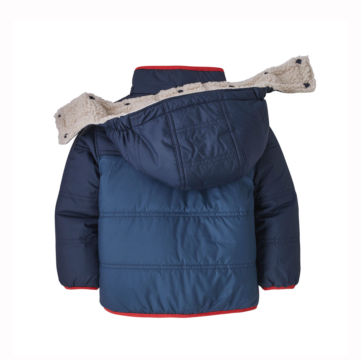 Patagonia Baby Reversible Tribbles Hoody (Stone Blue)